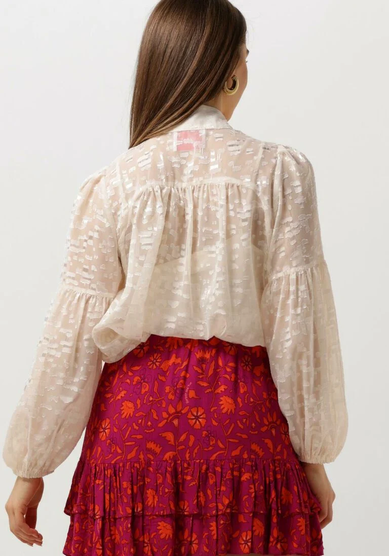 STUDIO AMAYA witte studio amaya blouse liv