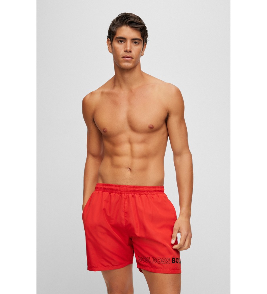 Maiô vermelho BOSS Dolphin