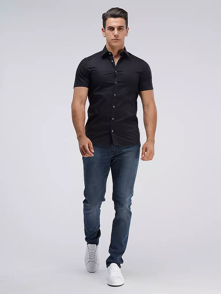 OLYMP LEVEL FIVE Business Hemd Body Fit schwarz
