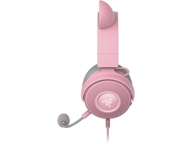 Razer Headset Kraken Kitty V2 Pro Pink Kabelgebundenes Over-Ear Gaming Headset