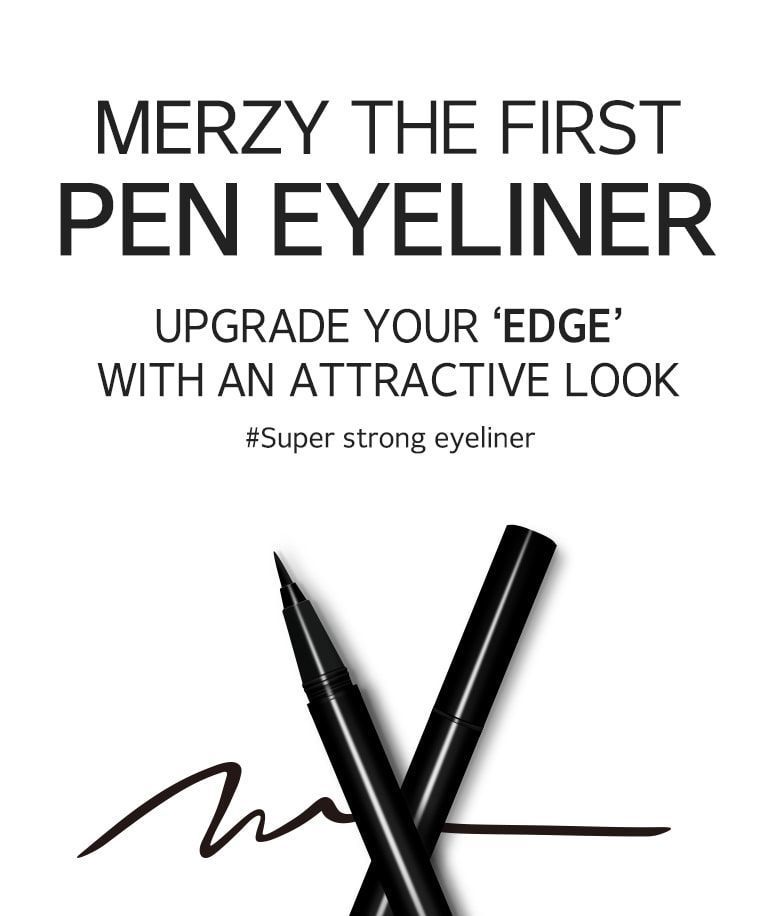 MERZY - De eerste pen eyeliner - 3 kleuren