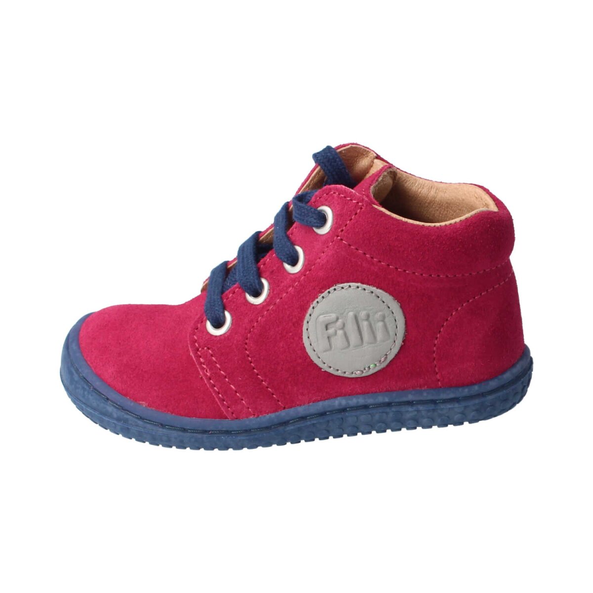 202111-6 GECK velours leather pink laces Weite/M