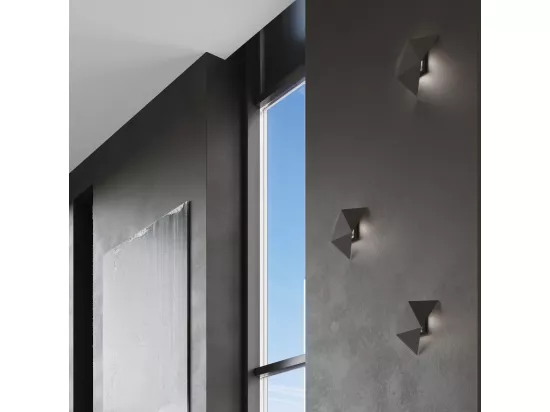 Sollux SOLIDO Applique murale à 2 ampoules, noir, G9