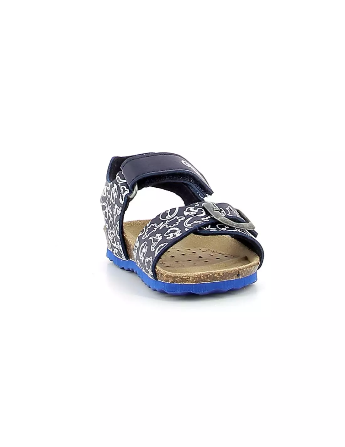 GEOX CHALKI - Sandales & nu-pieds NAVYWHITE
