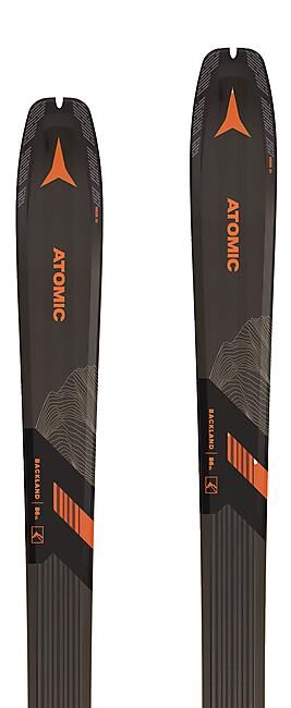 ATOMIC - SKI RANDO BACKLAND 86 SL BLACK/GY/ORAN