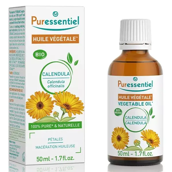 Puressentiel Óleo Vegetal de Calêndula Orgânico 100% Natural 50 ml