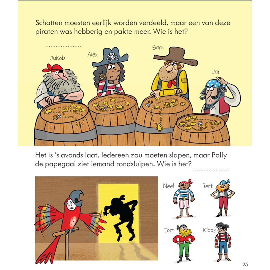 Uitgeverij usborne piraten doeboek