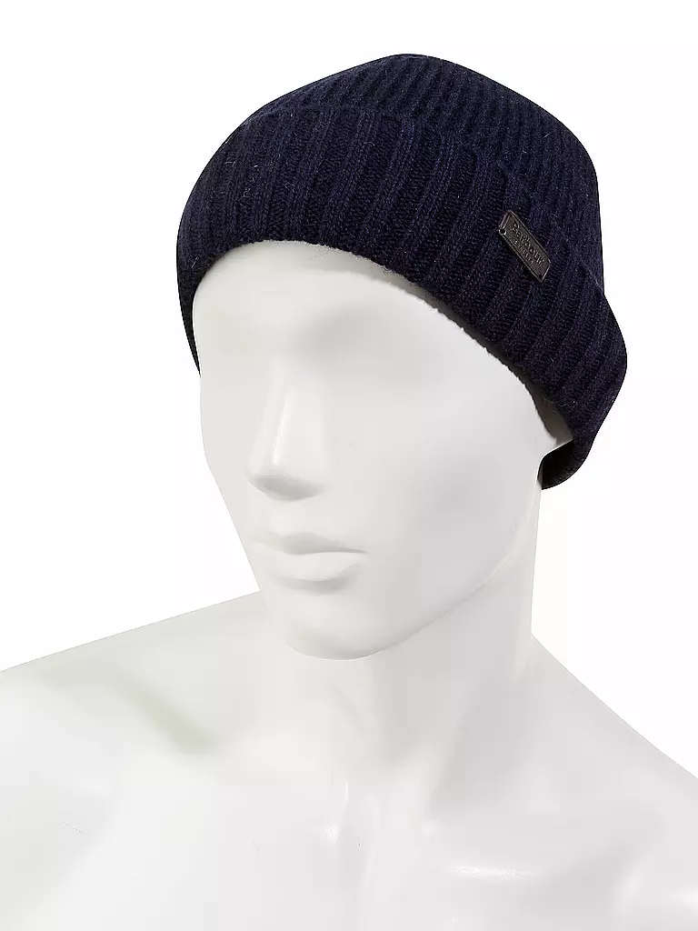 BARBOUR Mütze - Beanie  dunkelblau