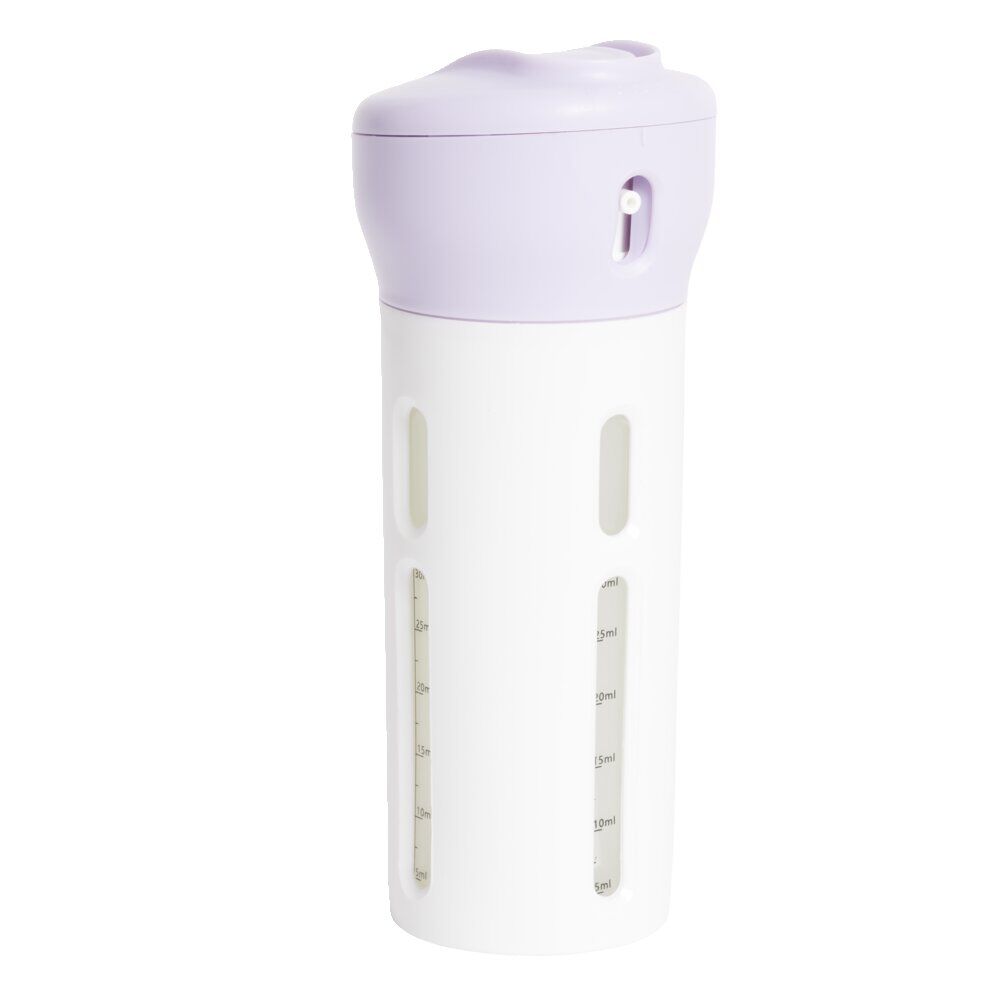 Distributeur de voyage 4-en-1 bouchon pivotant