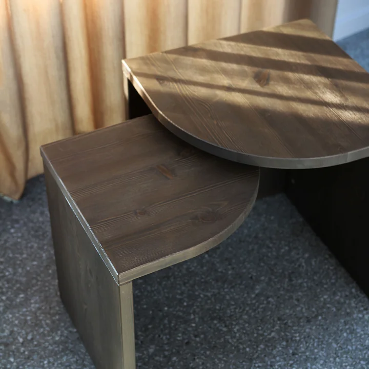 Karup Design - Combine Beistelltisch-Set, Kiefer natur (2er-Set)