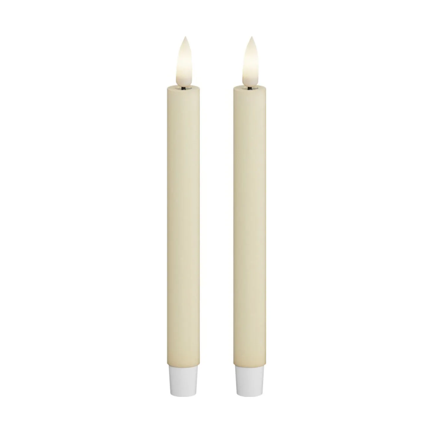 Deluxe Homeart Real Flame LED Kertelys - 2 stk.