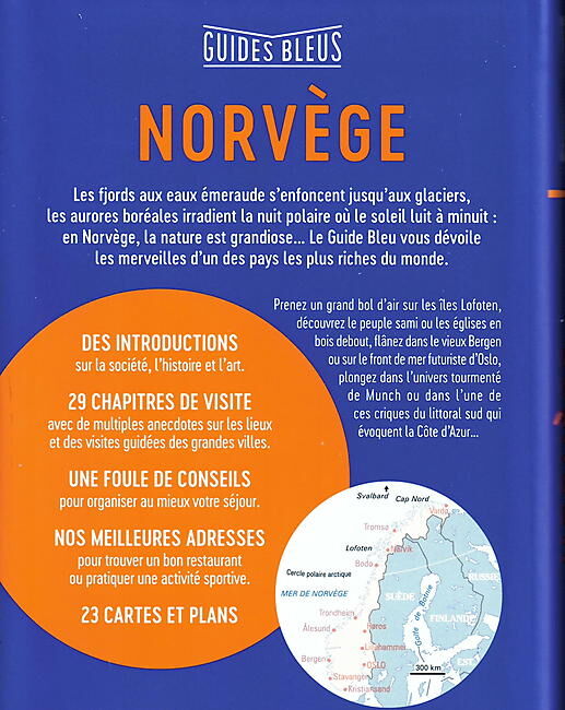 HACHETTE - GUIDES BLEUS NORVEGE