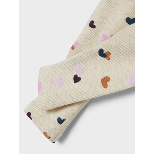 Name It Lucky Leggings, Peyote Melange, 56 cm