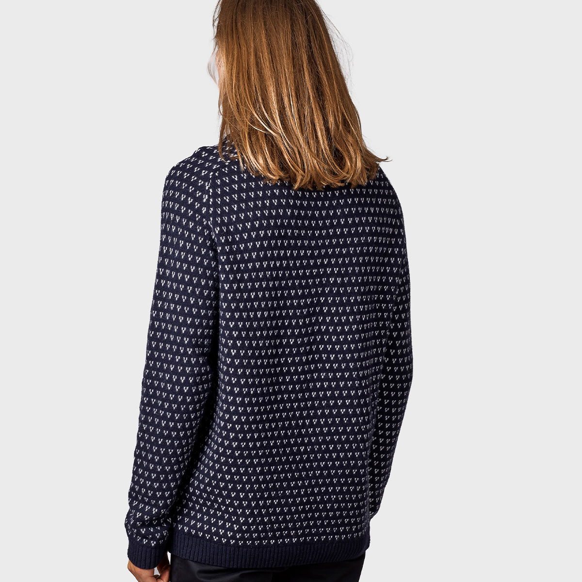 Klitmøller Collective Hugo Knit sweater (Navy Cream)