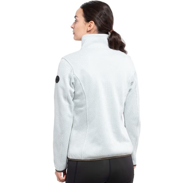 Veste polaire randonnée ICEPEAK AIKES MIDLAYER JACKET W VERT DE FEUILLE