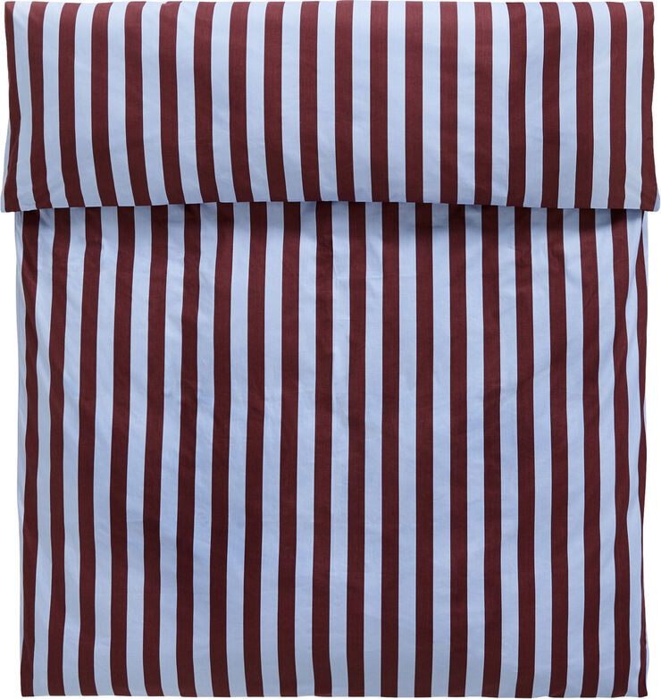 Hay Été Duvet Cover Bordeaux Bordeaux