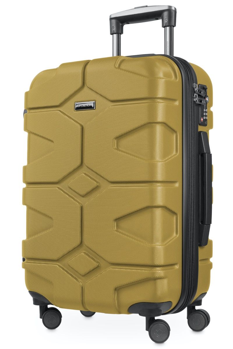 X-Kölln - mala de mão rígida, cor dourada outonal, certificação TSA, 55 cm, 42-50 litros