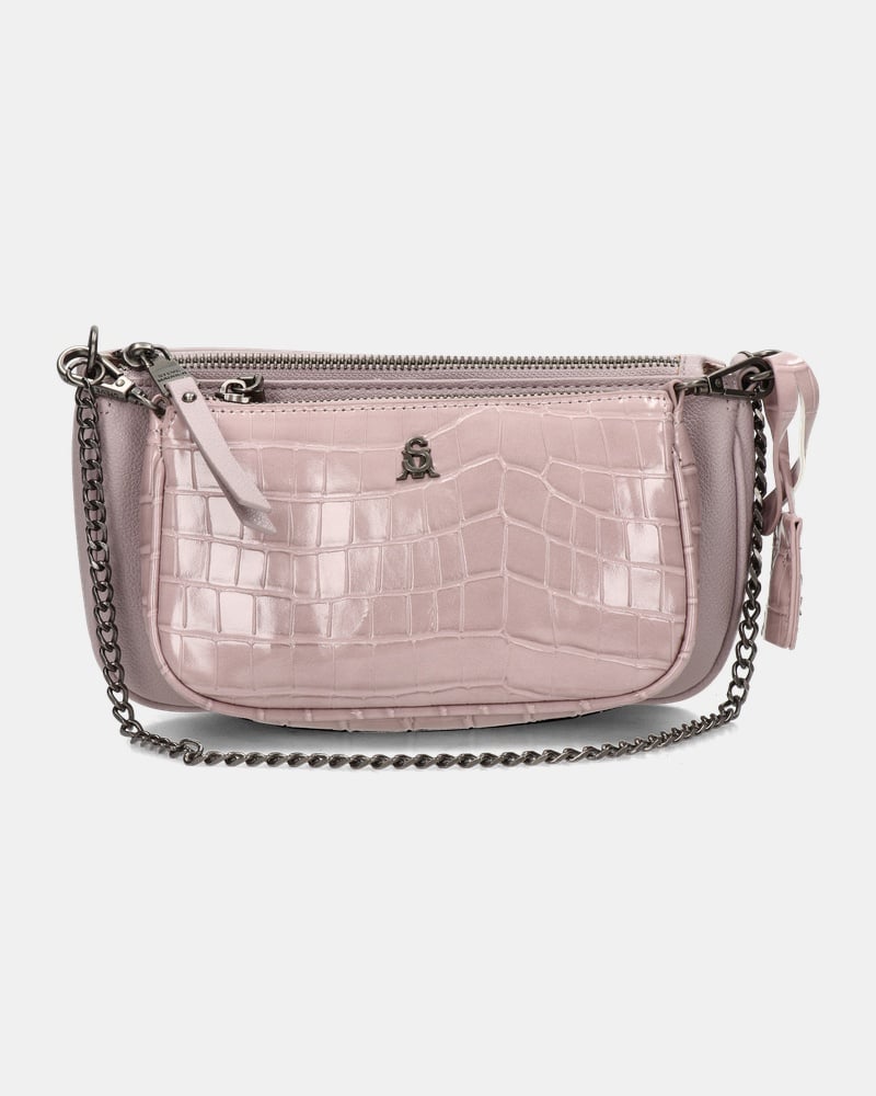 Steve Madden Burgent Schoudertas  - bruin