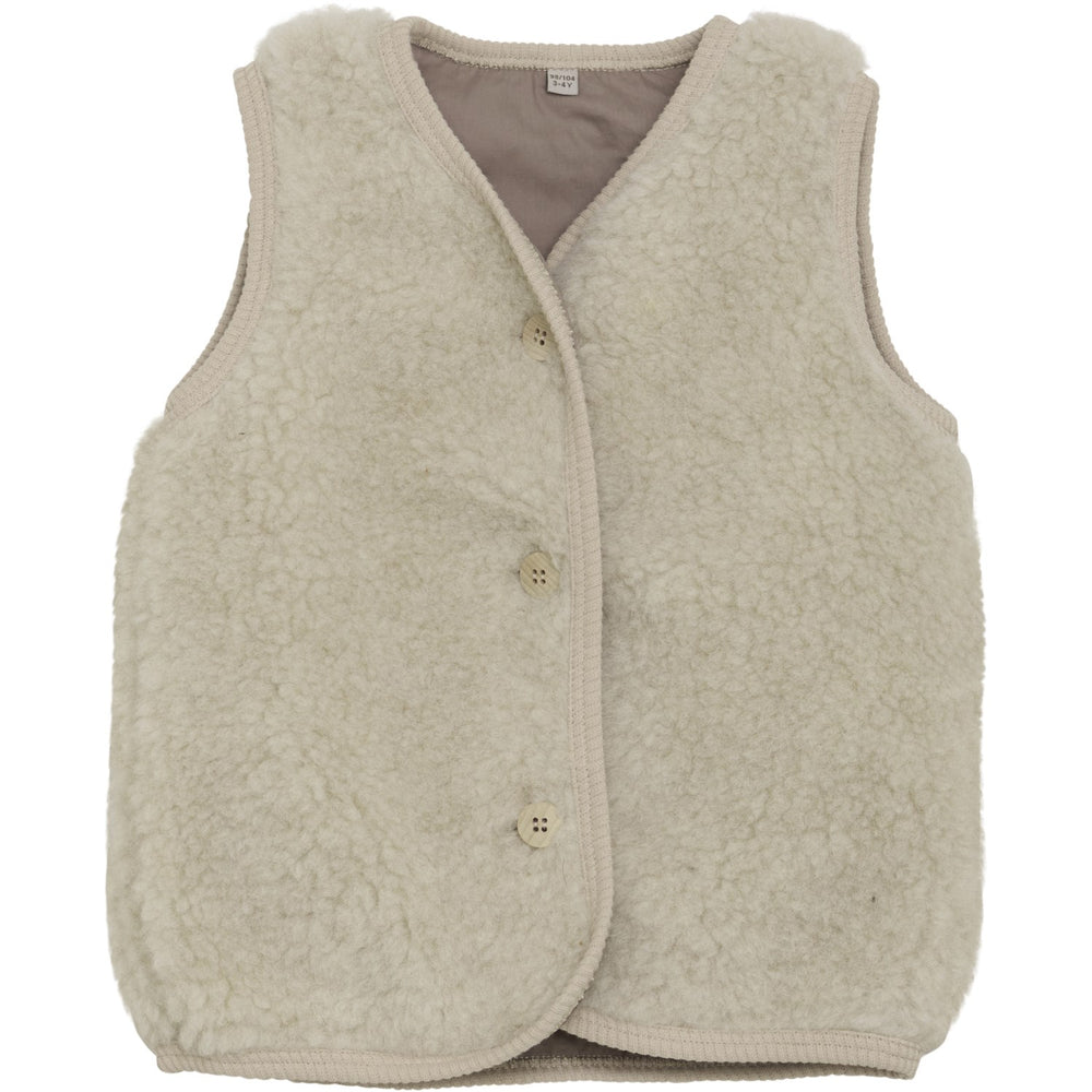 Køb Huttelihut Cement Vest Uld Bamse W. Lining