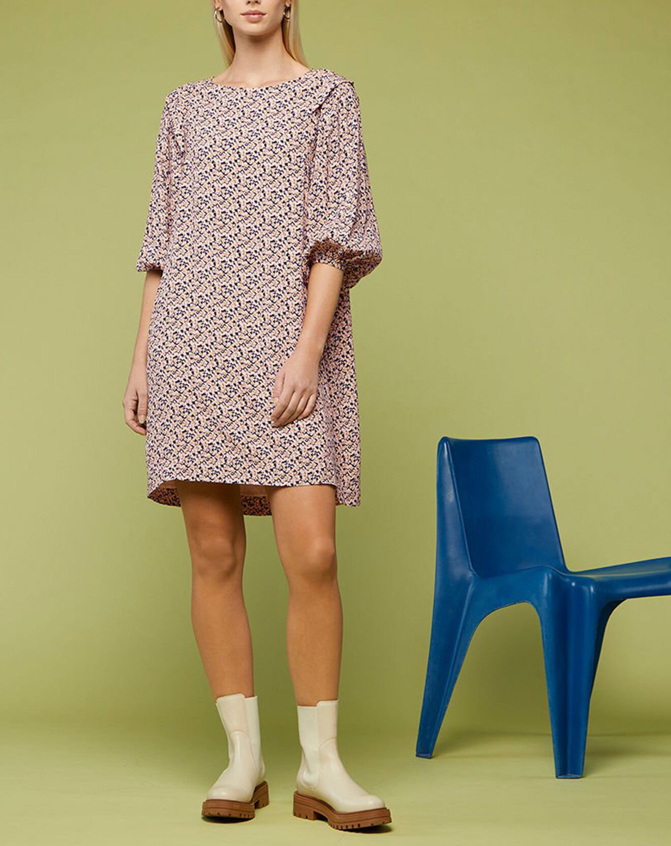 Galeries Lafayette Robe Magnolia multicolore