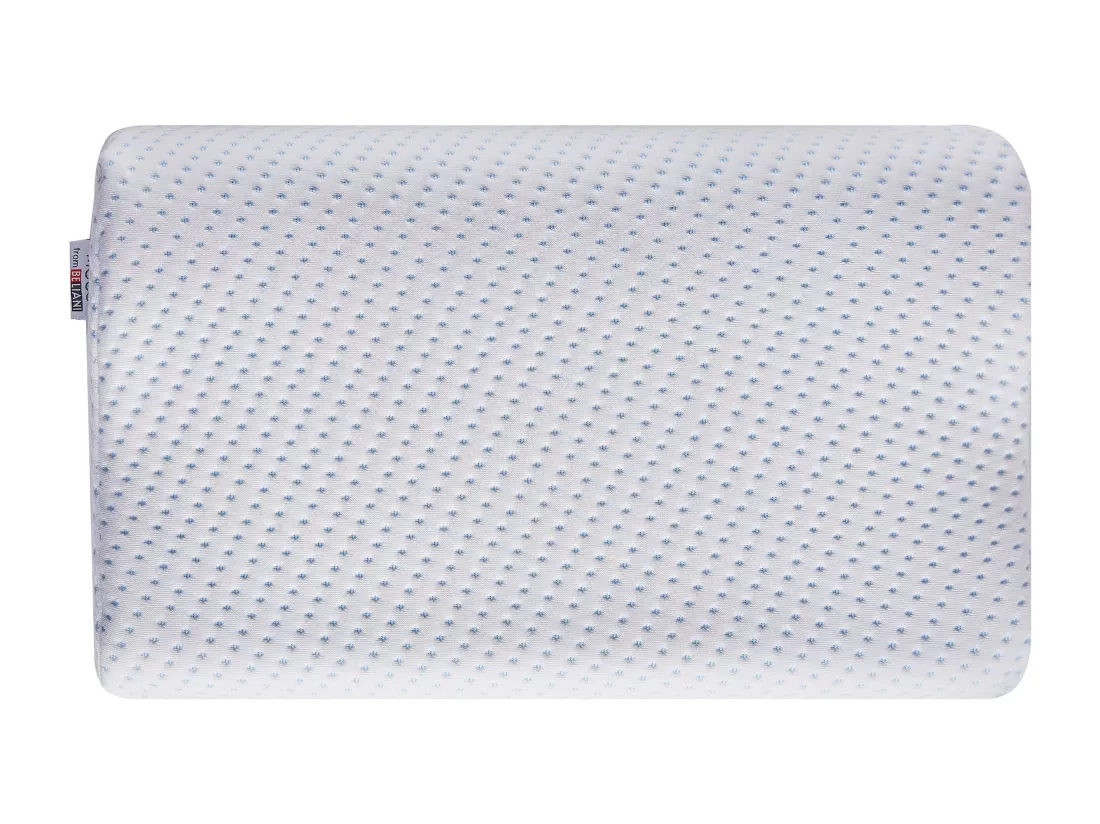 Oreiller KANGTO Haut Mémoire de forme 30 x 50 cm Blanc