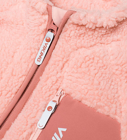 Viking Fleecejacke - Playtime Pile - Pink