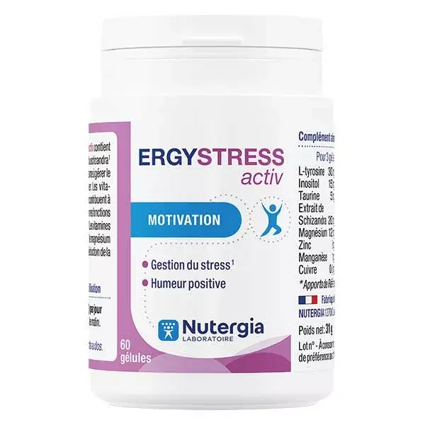 Nutergia ErgyStress Activ 60 cápsulas