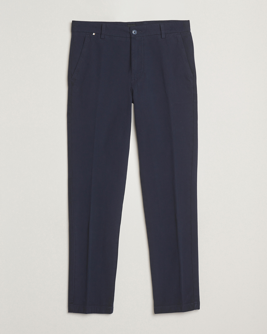 BOSS BLACK Kaiton Structured Chinos Dark Blue