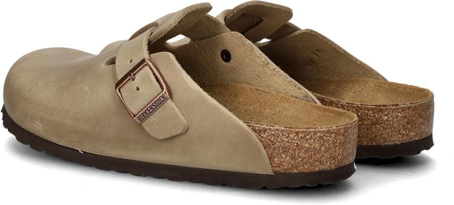 Birkenstock Boston BS Unisex slof bruin