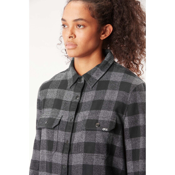 Picture Jade Shirt Black/grey Women FA24