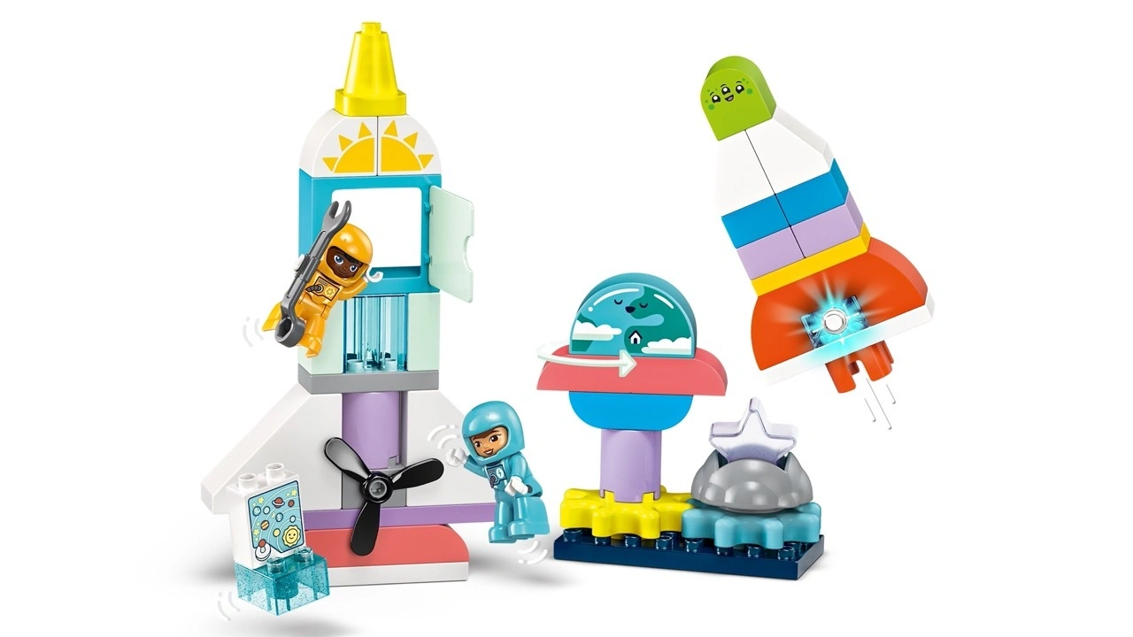 LEGO® DUPLO® 10422 3-IN1-SPACESHUTTLE FÜR VIELE ABENTEUER