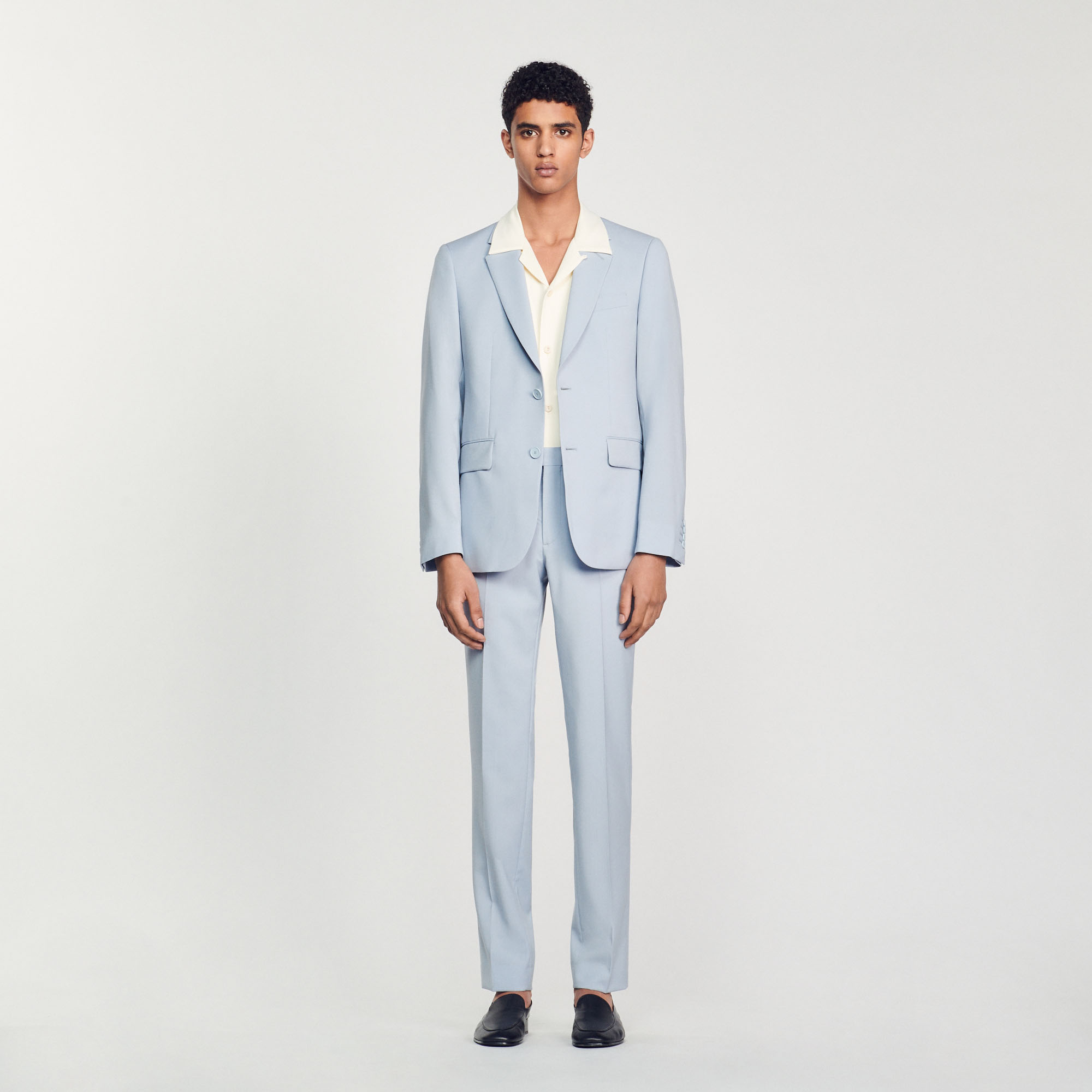 Veste de costume en laine vierge