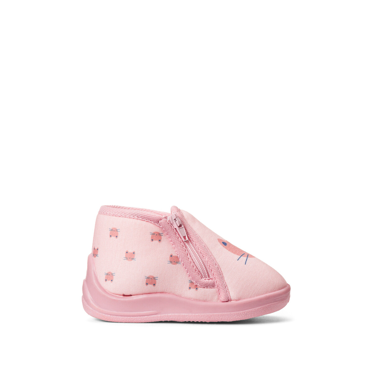 COLEÇÕES LA REDOUTE<br>Pantufas com zíper, estampa de gato
