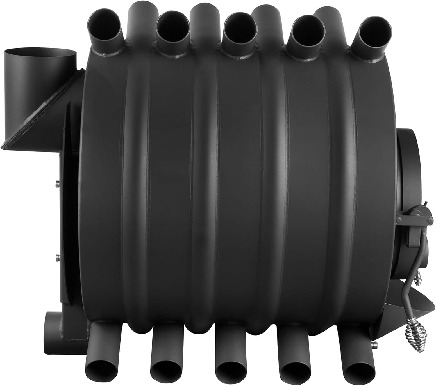 Warmluftofen Kanuk® Original 15 kW - Werkstattofen - Schwedenofen - Zulassung für Deutschland, Österreich und Schweiz - BimSchV (ohne Seitenverkleidung, ohne Untergestell)
