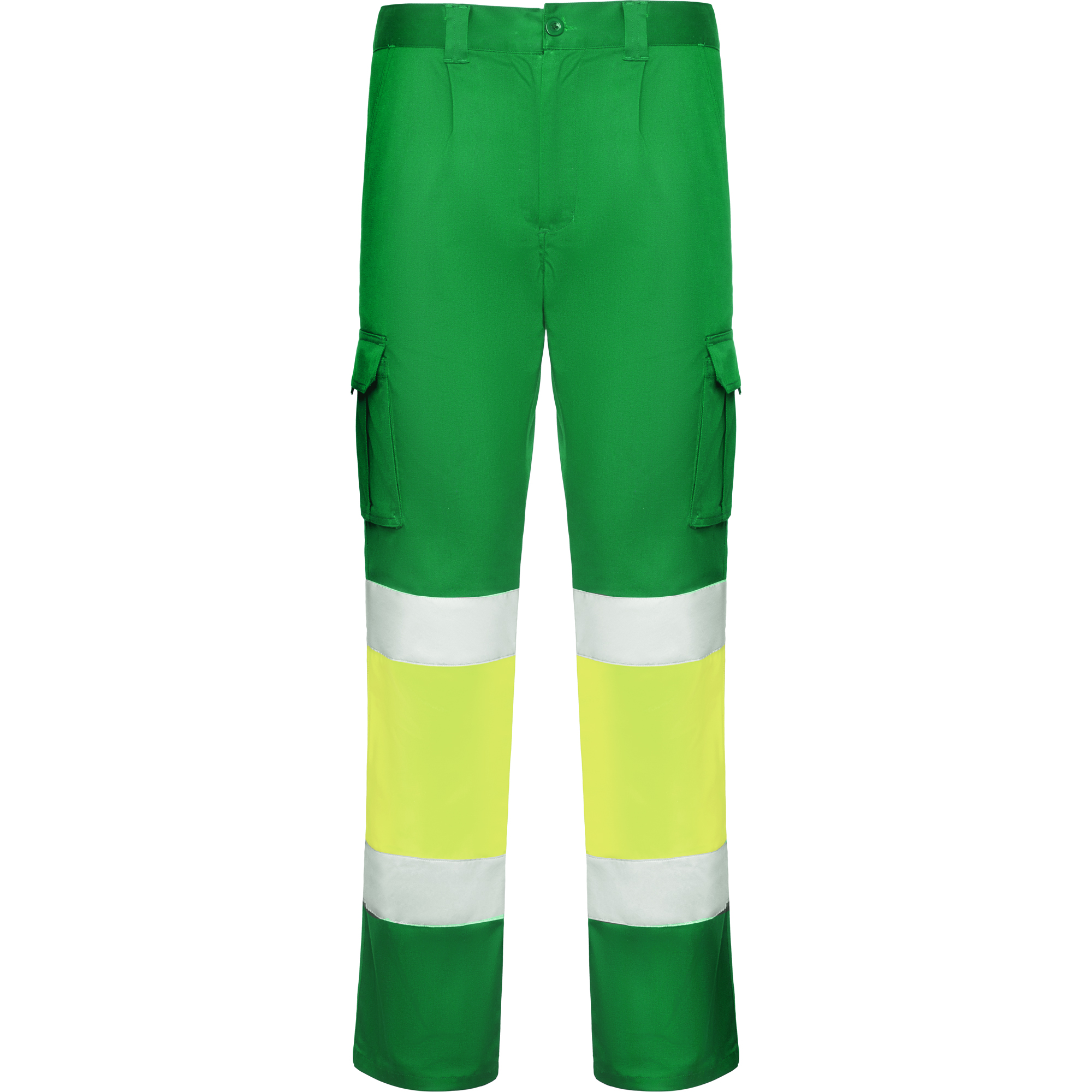 Roly HV9312 - DAILY STRETCH HV Pantalon multi-poches haute visibilité
