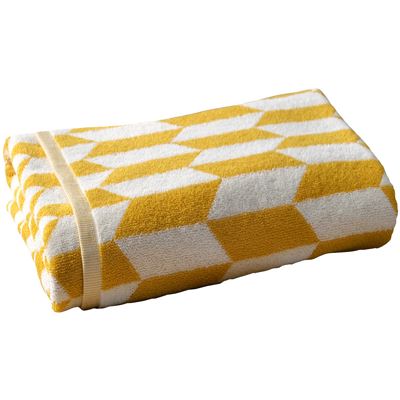 Linge de toilette à motifs géométriques - 450 g/m² - BECQUET CRÉATION