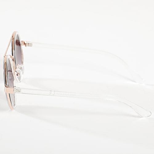 Lunettes De Soleil Noir Dégradé Transparent
