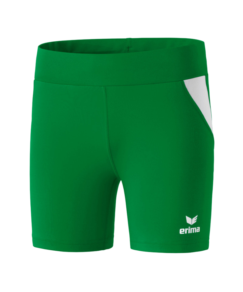 Erima Short Tight Damen Grün Weiss