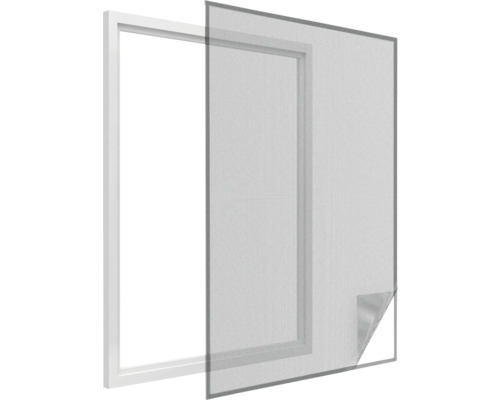 Horren beschermen zonder boren antraciet 130x150 cm