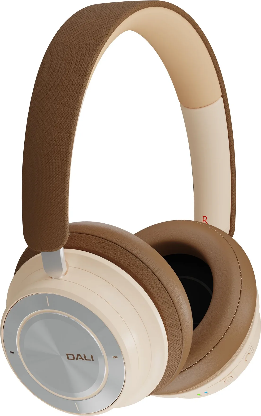 Dali IO-8 Blanc & Caramel Casques Bluetooth