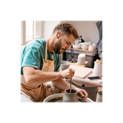 Google Pixel Buds A-Series - Kit main libre - écouteurs sans fil bluetooth avec boitier de charge - blanc