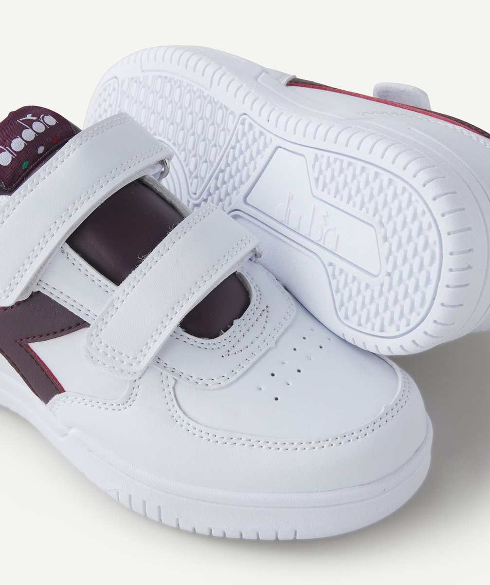 DIADORABASKETS RAPTOR LOW PS BLANCHES ET BORDEAUX