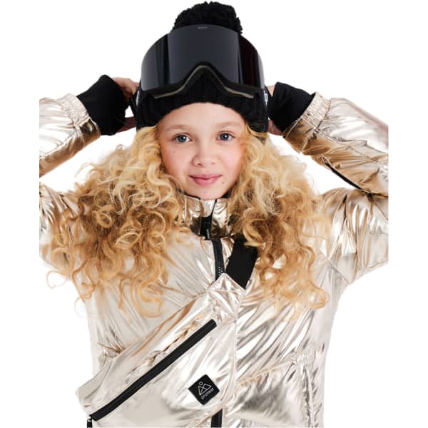Veste de ski PROTEST PRTNELLI JR 24 SNOWJACKET METAL