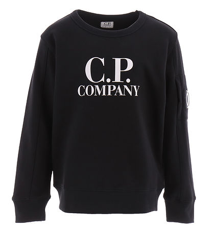 C.P. Company Sweatshirt - Schwarz m. Print
