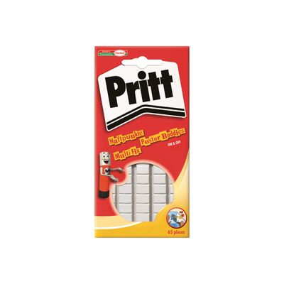 Pritt - Pâte à fixer double face - 55 pastilles de fixation