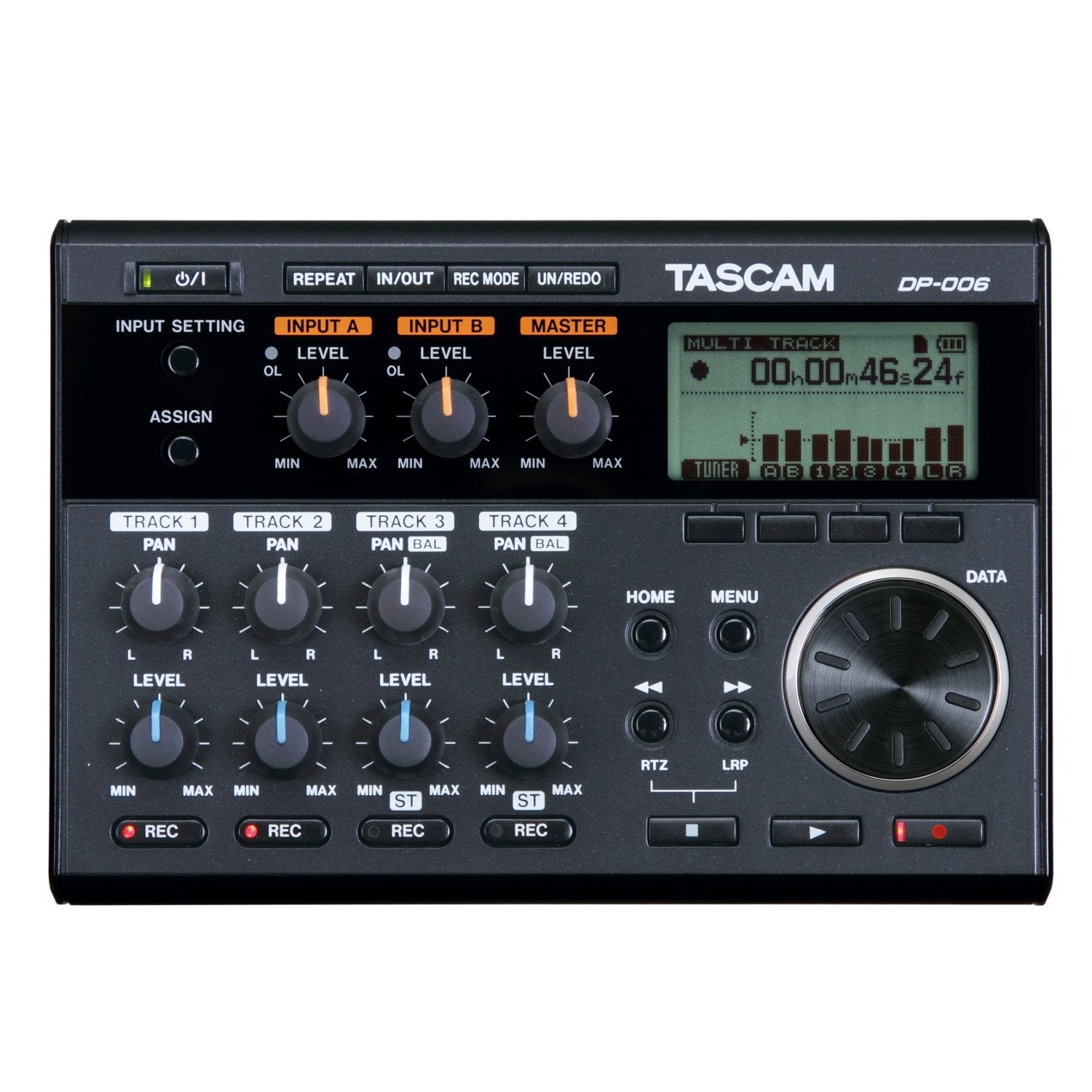Tascam DP-006 Digital Pocketstudio 6-track multitrack-recorder