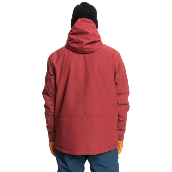 Veste de ski QUIKSILVER MISSION SOLID JK RUBY WINE