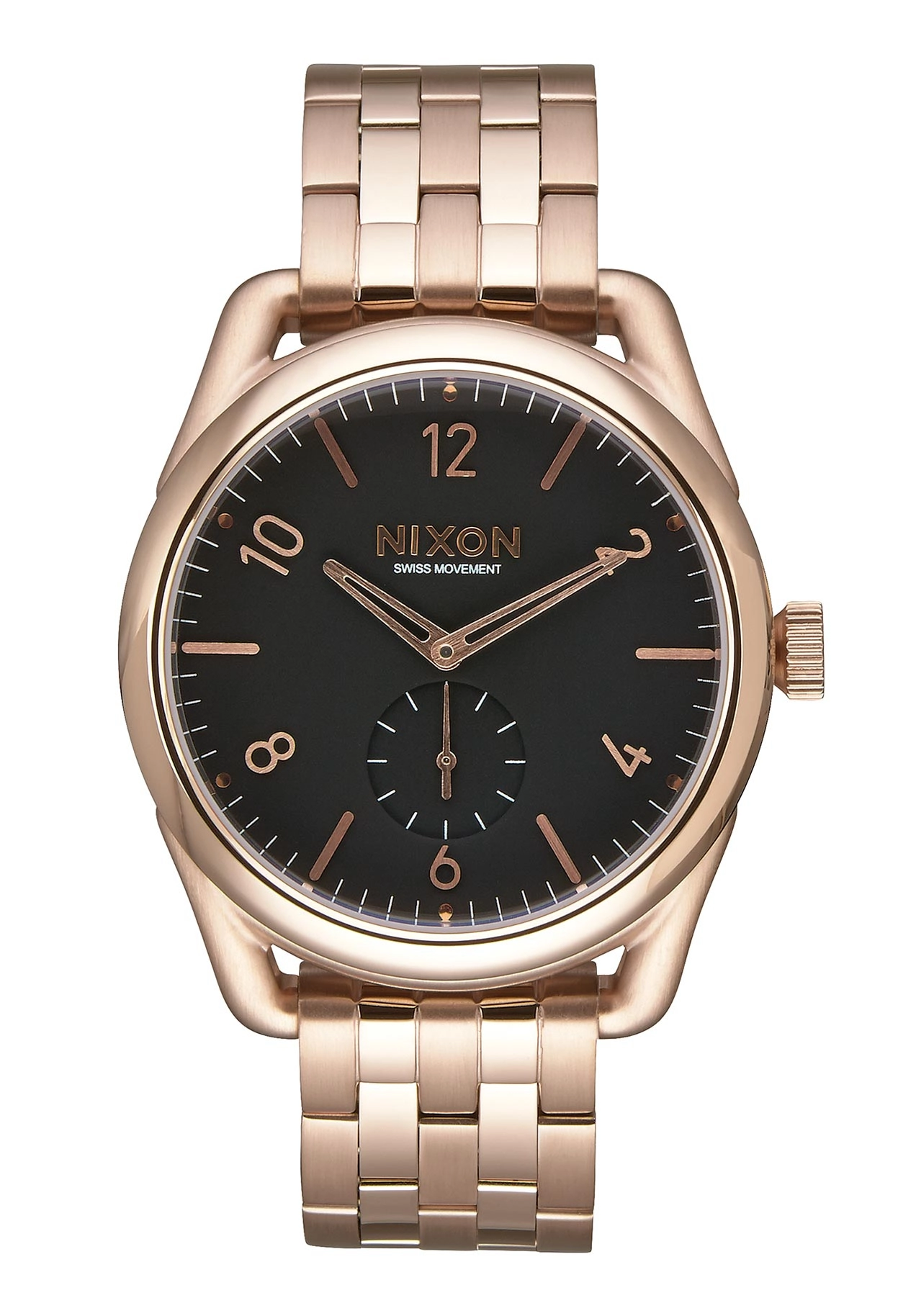Nixon The C39 SS All Rose Gold Black Damenuhr A9501932