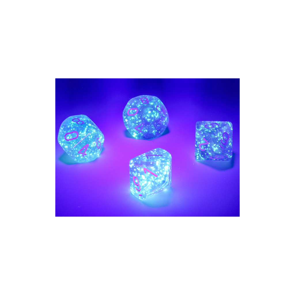 Set de 10 Dés 10 Faces Chessex : Borealis