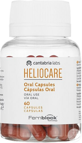 Heliocare Oral Peau Sensible Au Soleil 60 Capsules
